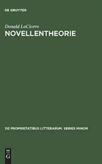 Cover of Novellentheorie