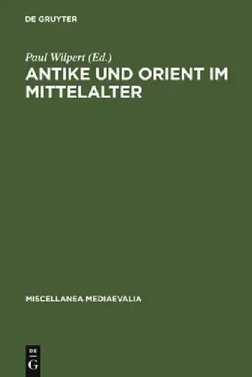 Cover of Antike und Orient im Mittelalter