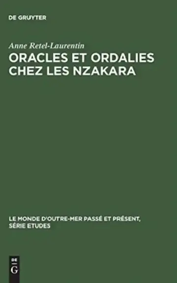 Cover of Oracles et ordalies chez les Nzakara