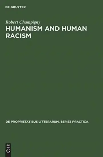 Cover of Humanism and Human Racism