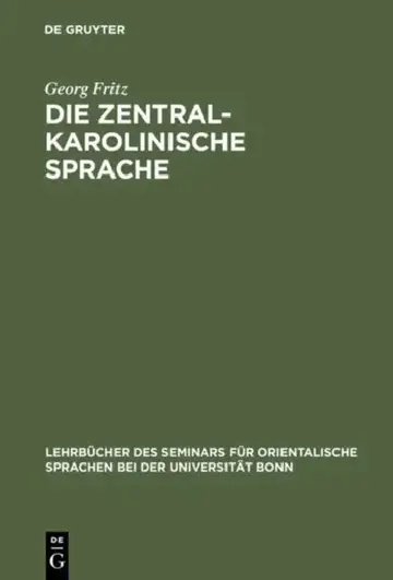 Cover of Die zentralkarolinische Sprache