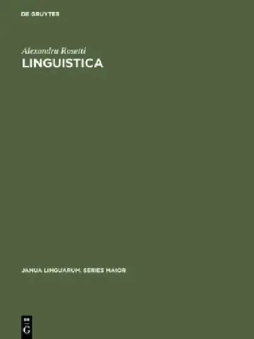 Cover of Linguistica