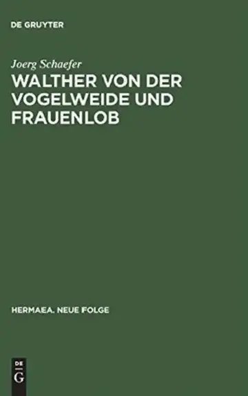 Cover of Walther von der Vogelweide und Frauenlob
