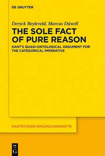 Cover of The Sole Fact of Pure Reason