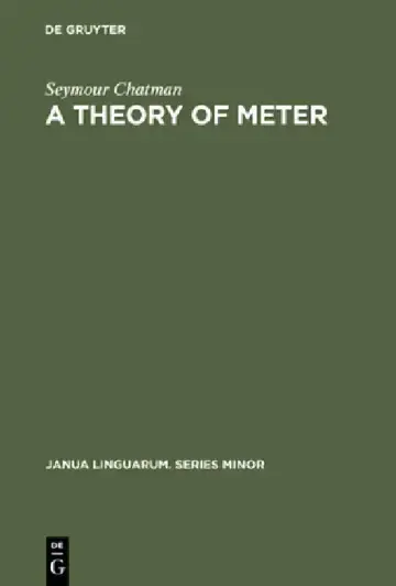 Cover of A Theory of Meter