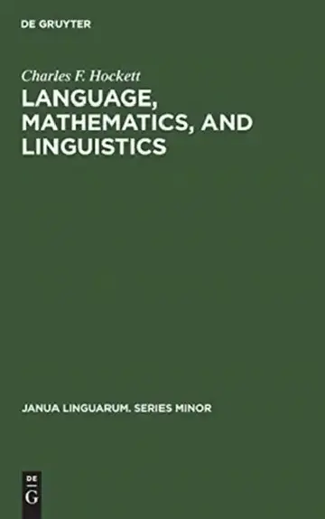 Cover of Language, Mathematics, and Linguistics