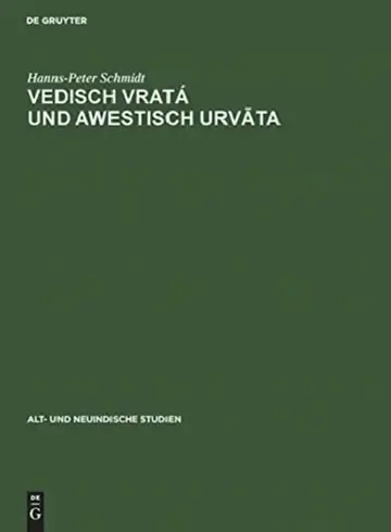 Cover of Vedisch vratá und awestisch urvāta