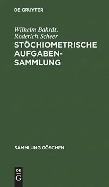 Cover of Stöchiometrische Aufgabensammlung