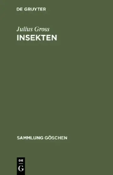 Cover of Insekten