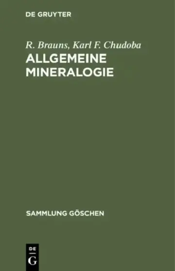 Cover of Allgemeine Mineralogie