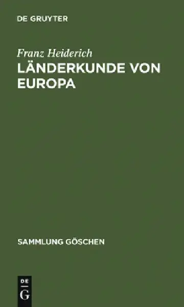 Cover of Länderkunde Von Europa