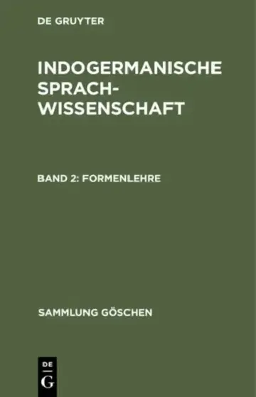Cover of Formenlehre