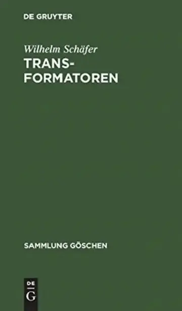 Cover of Transformatoren