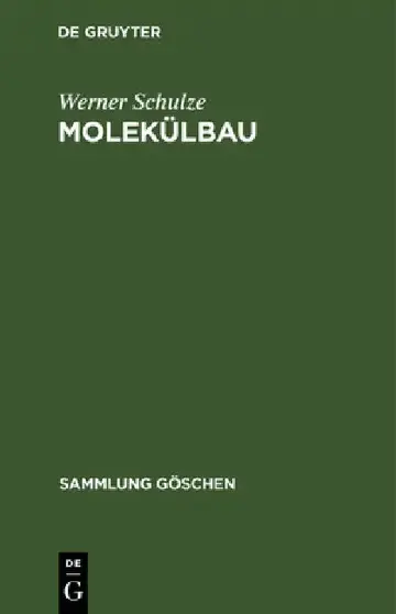 Cover of Molekülbau