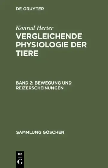 Cover of Bewegung und Reizerscheinungen