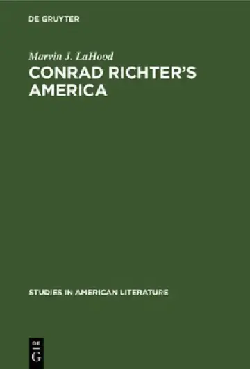 Cover of Conrad Richter's America