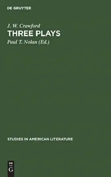 Cover of Three Plays