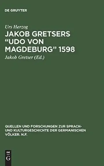 Cover of Jakob Gretsers "Udo von Magdeburg" 1598