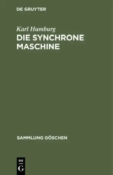 Cover of Die synchrone Maschine