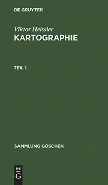 Cover of Sammlung Göschen Kartographie