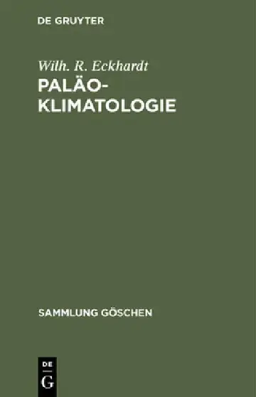 Cover of Paläoklimatologie
