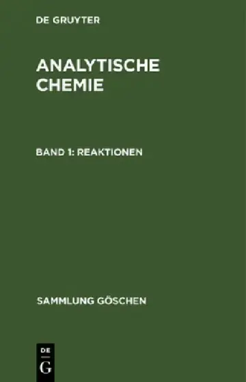 Cover of Reaktionen