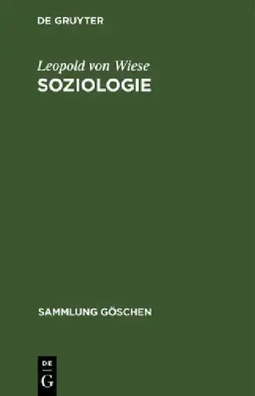 Cover of Soziologie