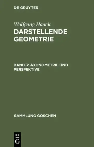 Cover of Axonometrie und Perspektive