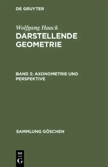 Cover of Axonometrie und Perspektive