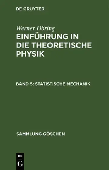 Cover of Statistische Mechanik