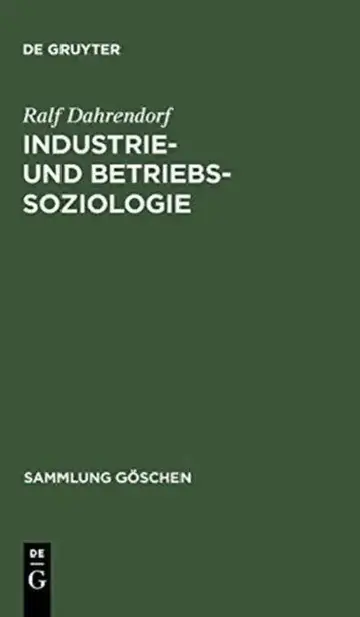 Cover of Industrie- und Betriebssoziologie