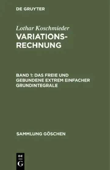 Cover of Das freie und gebundene Extrem einfacher Grundintegrale