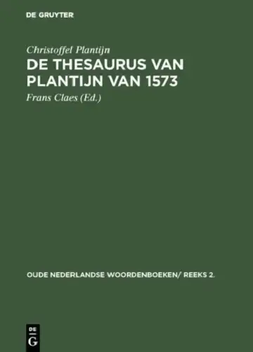 Cover of De thesaurus van Plantijn van 1573