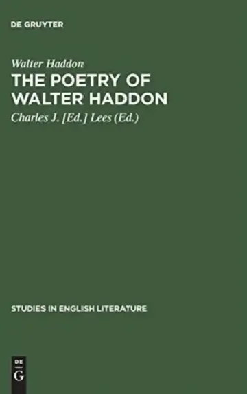 Cover of The Poetry of Walter Haddon