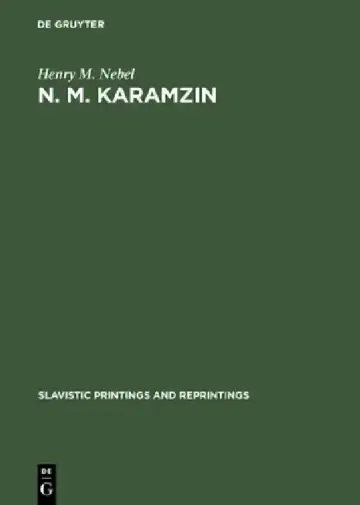 Cover of N. M. Karamzin