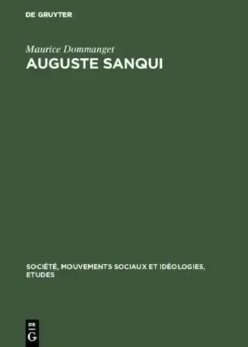 Cover of Auguste Sanqui