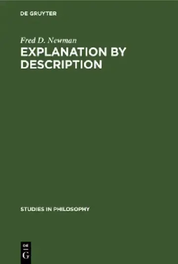 Cover of Explanation by Description