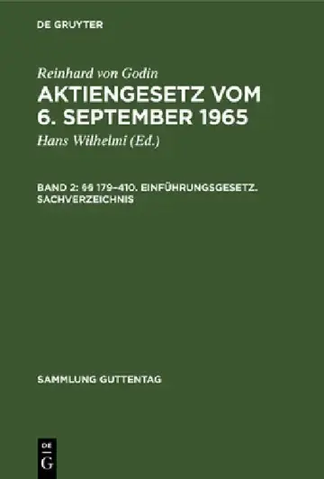 Cover of §§ 179-410. Einführungsgesetz. Sachverzeichnis