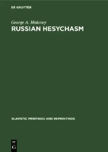Cover of Russian Hesychasm