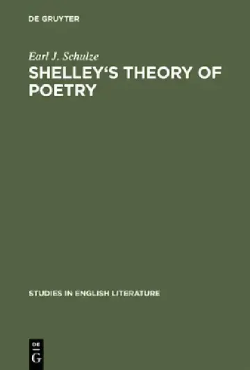Cover of Shelley's Theory of Poetry