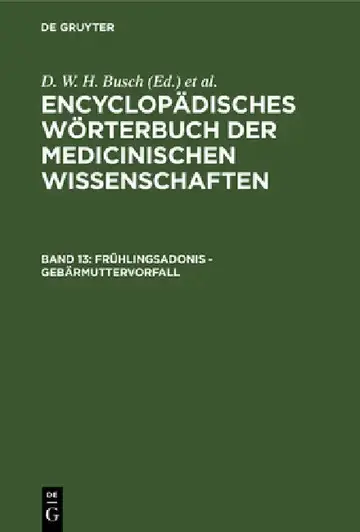 Cover of Frühlingsadonis - Gebärmuttervorfall