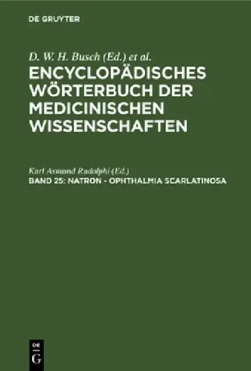 Cover of Natron - Ophthalmia Scarlatinosa