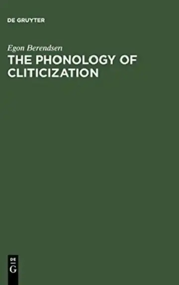 Cover of The Phonology of Cliticization