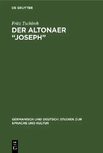 Cover of Der Altonaer "Joseph"