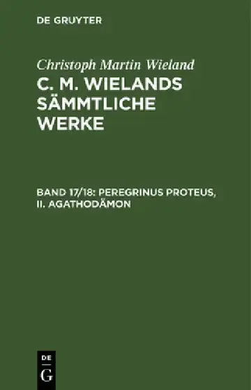 Cover of Peregrinus Proteus, II. Agathodämon