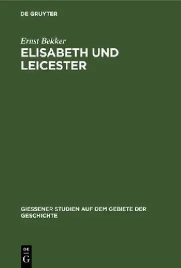Cover of Elisabeth und Leicester