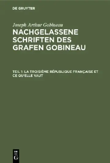 Cover of La Troisième République Française Et CE Qu'elle Vaut