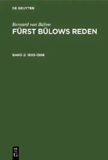 Cover of 1903-1906