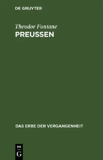 Cover of Preußen