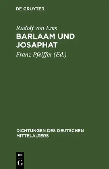 Cover of Barlaam und Josaphat